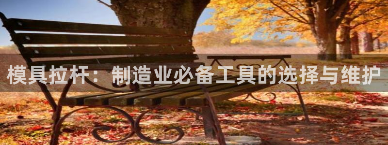 太阳集团电子游戏：模具拉杆：制造业必备工具的选择与维护