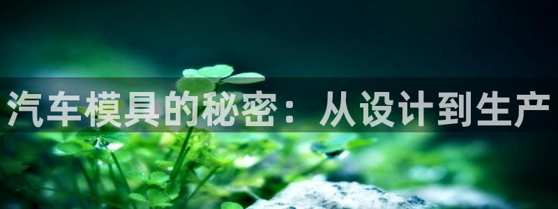 太阳集团电子游戏(中国)有限公司：汽车模具的秘密：从设计到生产