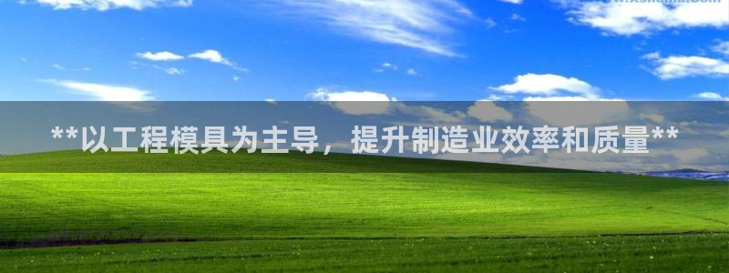 太阳集团电子游戏官方网站：**以工程模具为主导，提升制造业效率和质量**