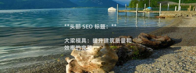 太阳成集团tyc9728：**头部 SEO 标题：**

大梁模具：提升建筑质量和
效率的完整